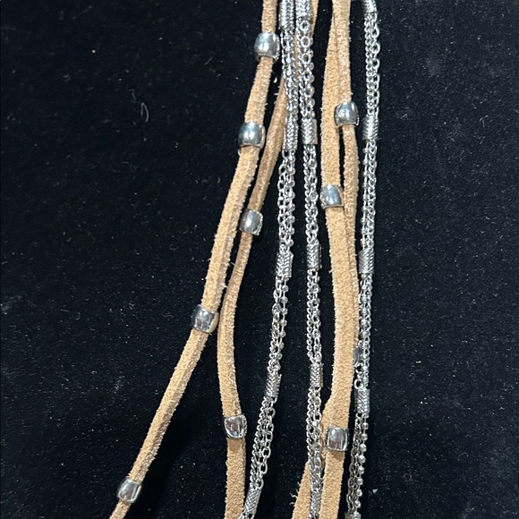 Christopher & Banks Gold and Silver Layered Necklace - Picture 6 of 11